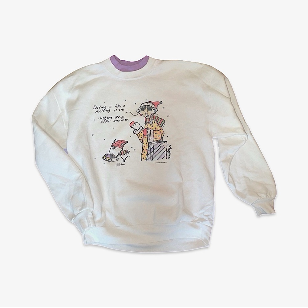 Vintage Maxine cartoon humour crewneck sweatshirt